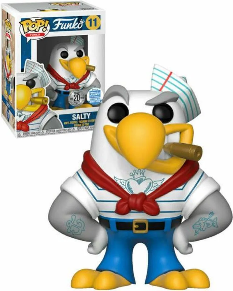 SPASTIK PLASTIK, # 11, SALTY, LE by Funko in White – product photo