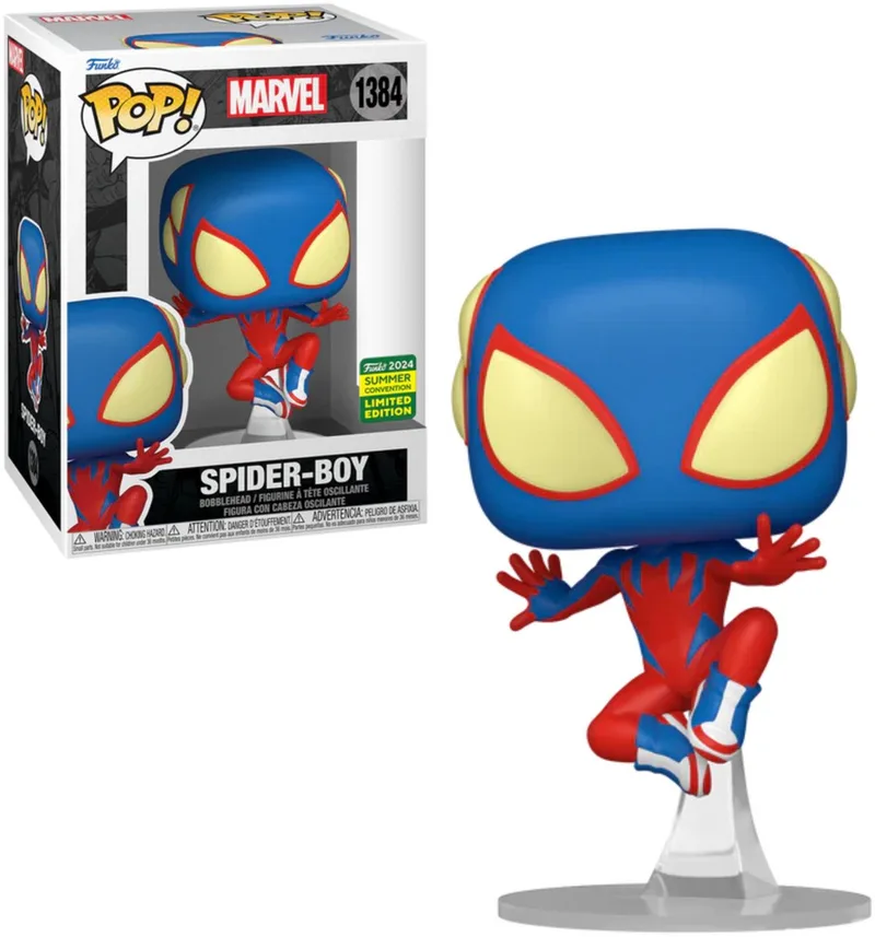 SPIDER-BOY -1384 MARVEL SDCC 2024 Exclusive van Funko in Meerkleurig – productfoto