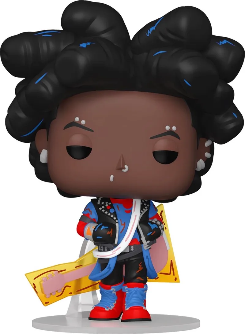 Spider-Man Across the Spider-Verse - Spider-Punk vinylfiguur 1411 Funko Pop! meerkleurig van Funko in Meerkleurig – productfoto