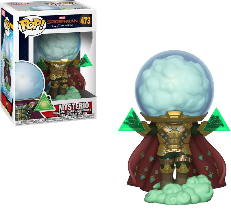 Spider Man - Far From Home - Mysterio #473 - Verzamelfiguur van Funko in Meerkleurig – productfoto