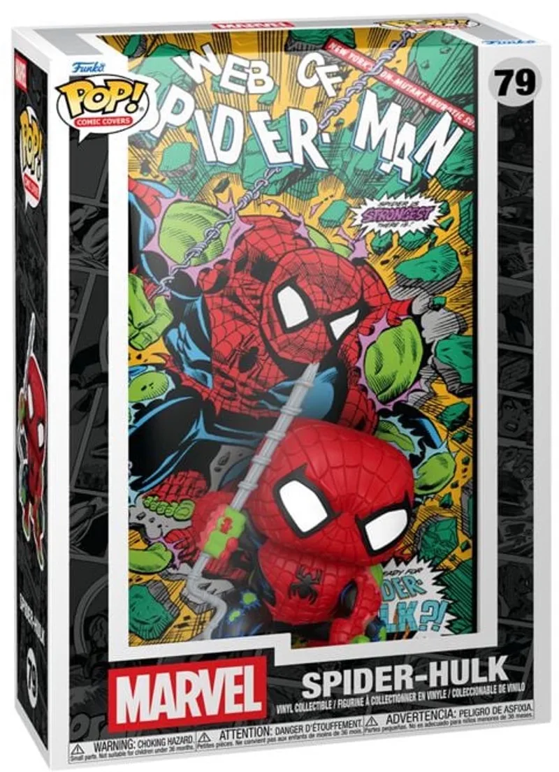 Spider-Man Spider-Hulk (Comic Covers) vinylfiguur 79 Unisex Funko Pop! - Neutraal fra Funko i Standard – produktbillede