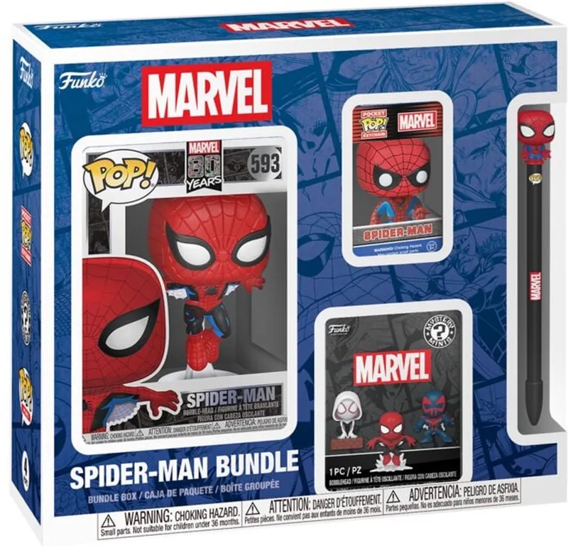 Spider-Man Spider-Man Bundle Unisex Funko Pop! - Neutraal van Funko in Standard – productfoto