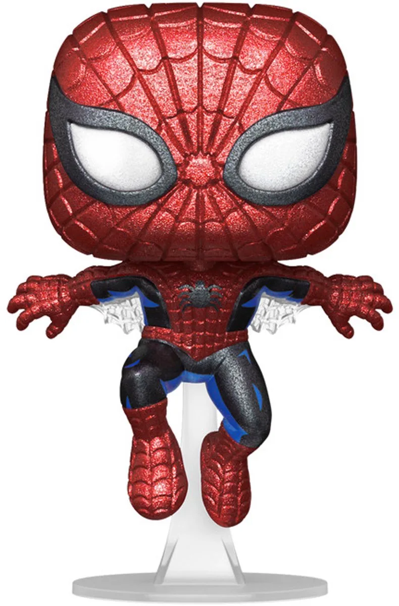 Spider-Man Spider-Man (Diamond Glitter) vinylfiguur 593 Unisex Funko Pop! - Neutraal från Funko i Standard – produktbild