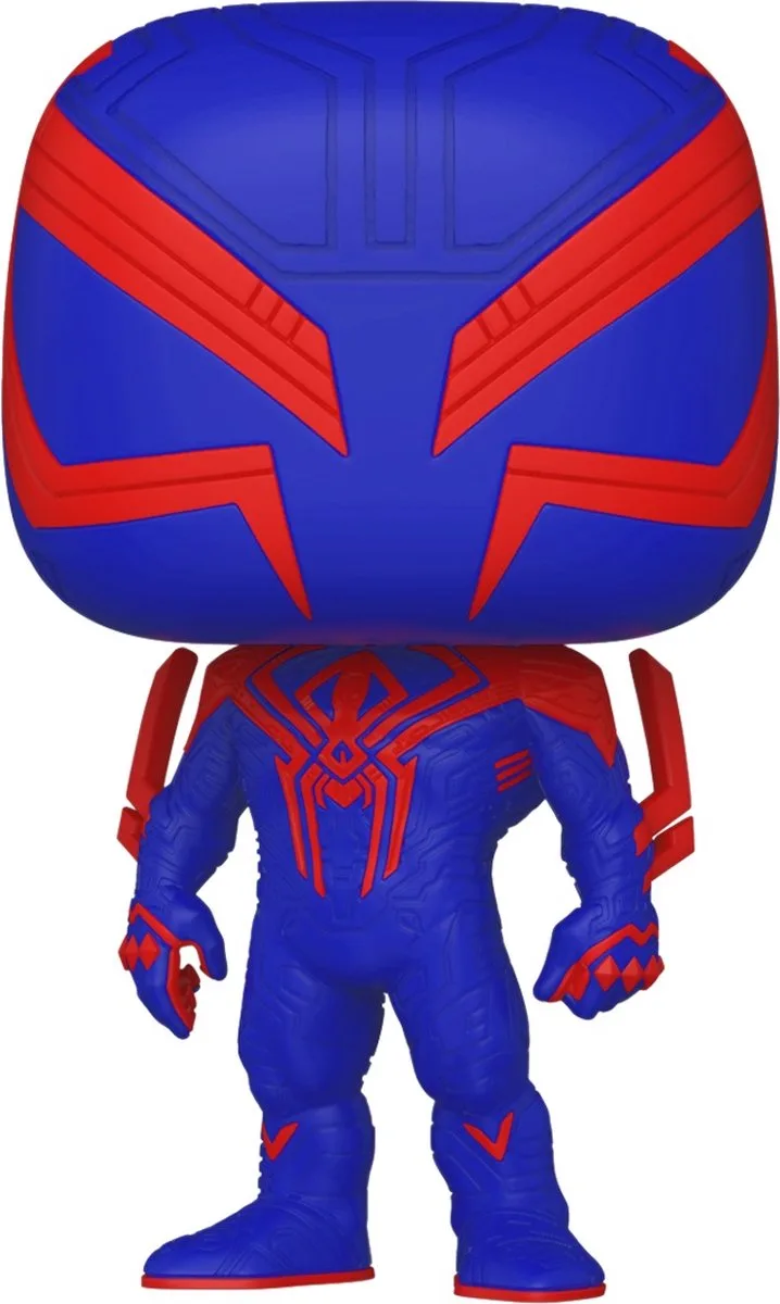 SpiderMan - Marvel POP! Movies Across The SpiderVerse SpiderMan 2099 9 cm Verzamelfiguur van Funko in Blauw – productfoto