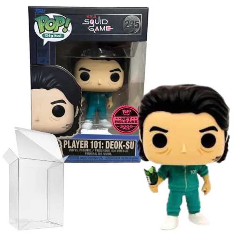Squid Game: Player 101: Deok-Su #235 Exclusive NFT LE2000 van Funko in Meerkleurig – productfoto