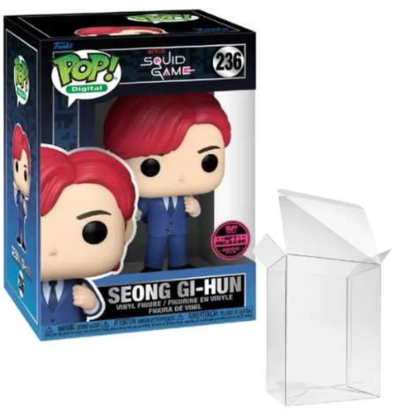 Squid Game: Seong Gi-Hun (NFT Legendary) #236 Exclusive LE 2000 Squid Game van Funko in Meerkleurig – productfoto
