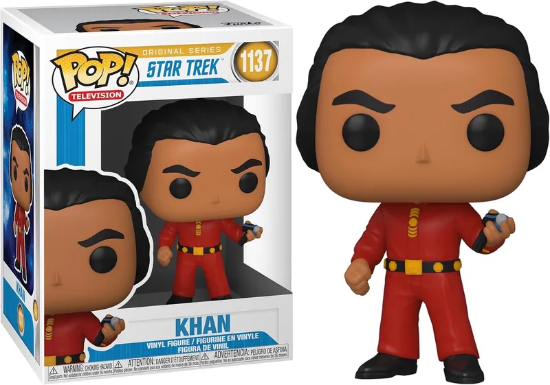 Star Trek - Bobble Head POP N° 1137 - Khan van Funko – productfoto