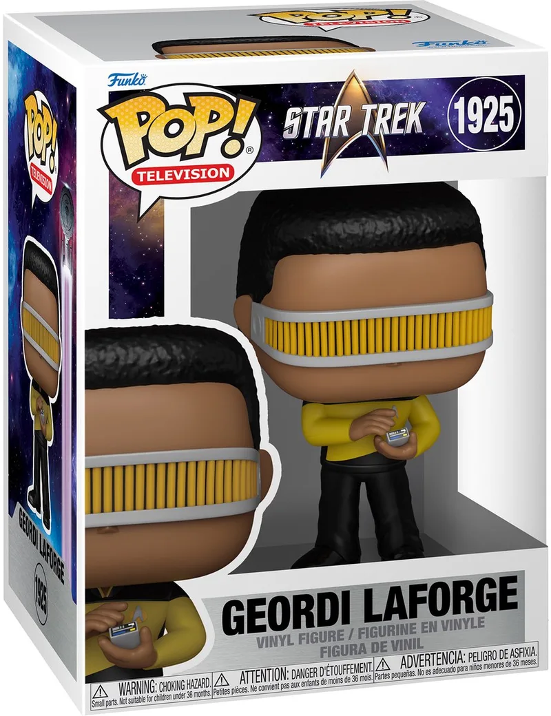 Star Trek Geordi Laforge vinylfiguur 1925 Unisex Funko Pop! - Neutraal by Funko in Standard – product photo