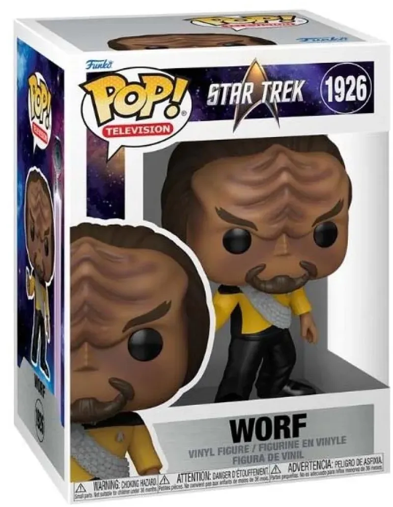 Star Trek Worf vinylfiguur 1926 Unisex Funko Pop! - Neutraal by Funko in Standard – product photo