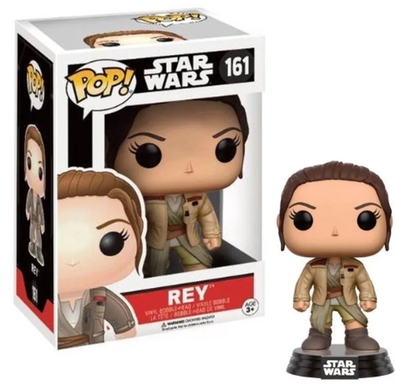 Star Wars 7 Bobble Head N¬∞ 161 Rey In Finn's Jacket (Limited) - Verzamelfiguur van Funko in Meerkleurig – productfoto