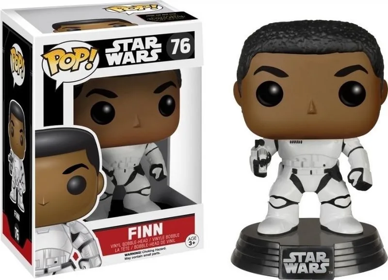 Star Wars 7 Bobble Head N° 76 Finn Stormtrooper - Verzamelfiguur van Funko in Meerkleurig – productfoto