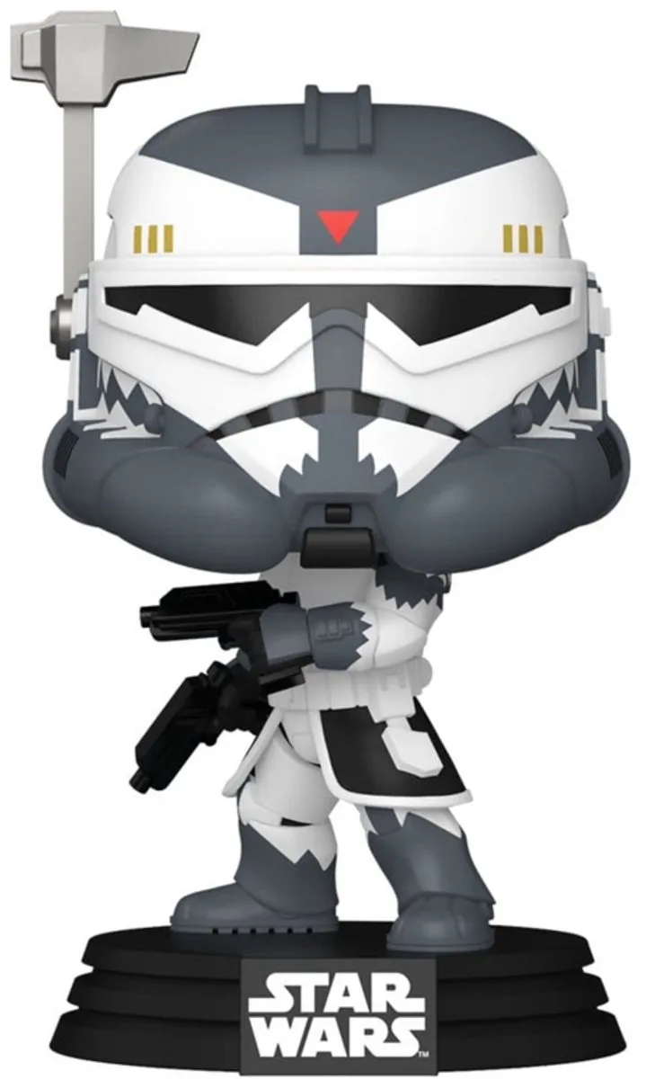 Star Wars Ahsoka - Commander Wolffe vinylfiguur 850 Unisex Funko Pop! - Neutraal by Funko in Standard – product photo