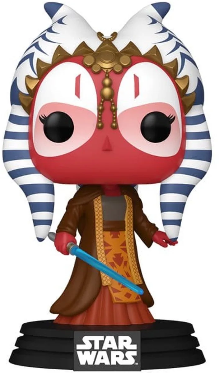 Star Wars Ahsoka - Shaak Ti (Glow-in-the-dark) vinylfiguur 853 Unisex Funko Pop! - Neutraal by Funko in Standard – product photo