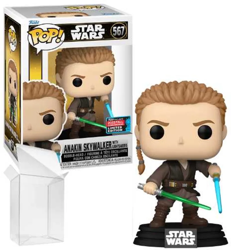 Star Wars - Anakin Skywalker With Dual Lightsabers #567 [2022 Fall Convention Exclusive] van Funko in Meerkleurig – productfoto