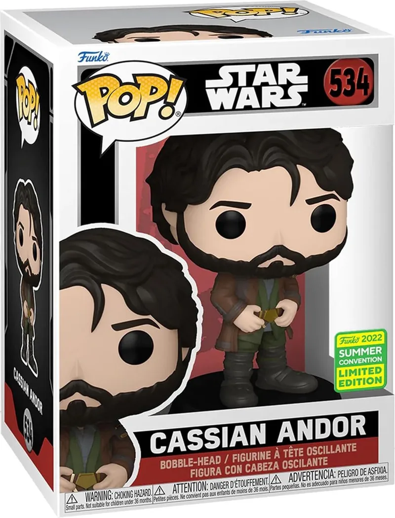 Star Wars: Andor - Cassian Andor Pop! Vinyl Figure (2022 Summer Convention Exclusive) by Funko in Multicolour – product photo
