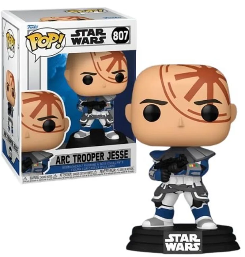 Star Wars Arc Trooper Jesse (Chase Edition mogelijk!) vinylfiguur 807 Unisex Funko Pop! - Neutraal van Funko in Standard – productfoto