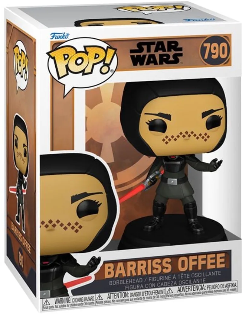 Star Wars Barriss Offee vinylfiguur 790 Unisex Funko Pop! - Neutraal by Funko in Standard – product photo