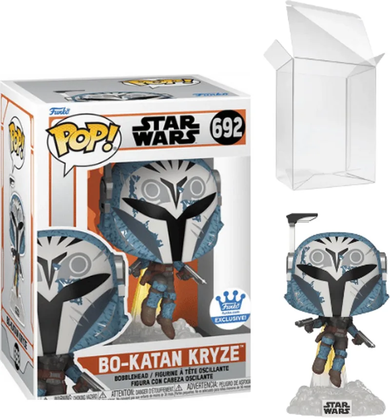 Star Wars - Bo-Katan Kryze (FLYING) #692 Exclusive van Funko in Meerkleurig – productfoto