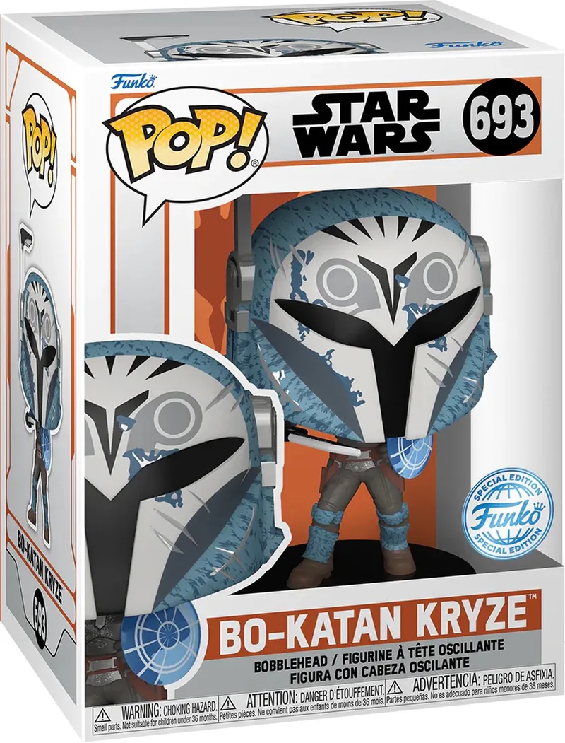 Star Wars: Bo-Katan Kryze w/ Shield #693 Exclusive van Funko in Meerkleurig – productfoto