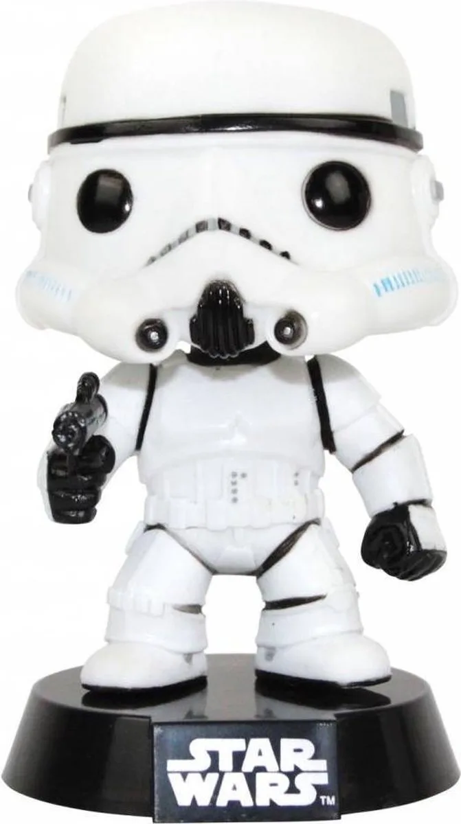 Star Wars Bobble Stormtrooper - Verzamelfiguur van Funko in Meerkleurig – productfoto
