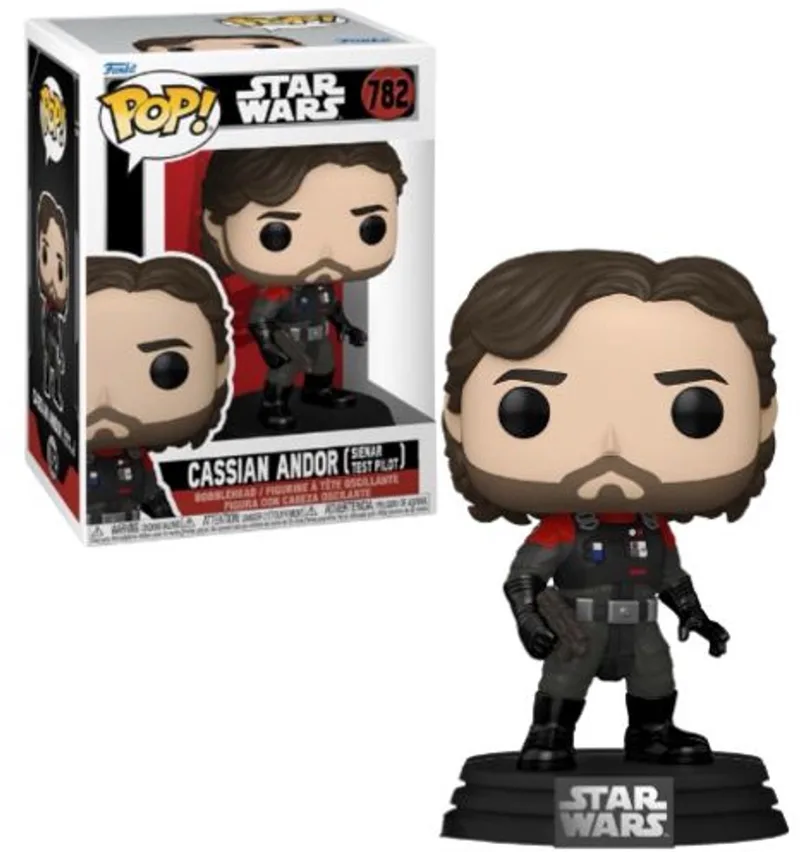 Star Wars Cassian Andor (Chase Edition mogelijk!) vinylfiguur 782 Unisex Funko Pop! - Neutraal van Funko in Standard – productfoto