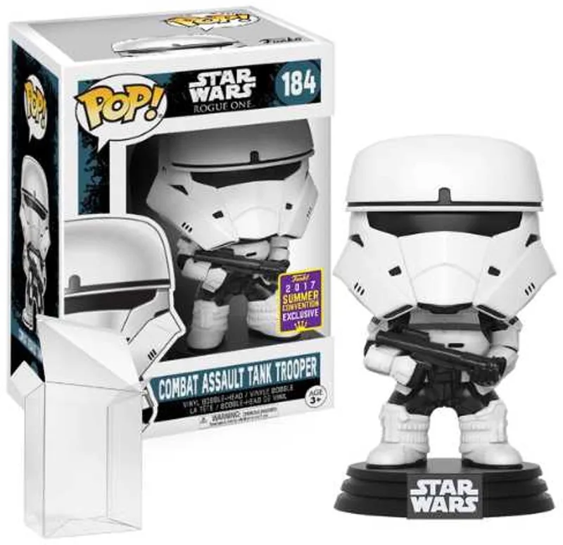 Star Wars - Combat Assault Tank Trooper #184 Summer Convention Exclusive [7.5/10] by Funko in Multicolour – product photo