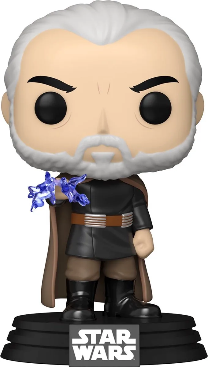 Star Wars Count Dooku vinylfiguur 744 Funko Pop! meerkleurig - PVC - Fan merch, Film, Schurken by Funko in Multicolour – product photo