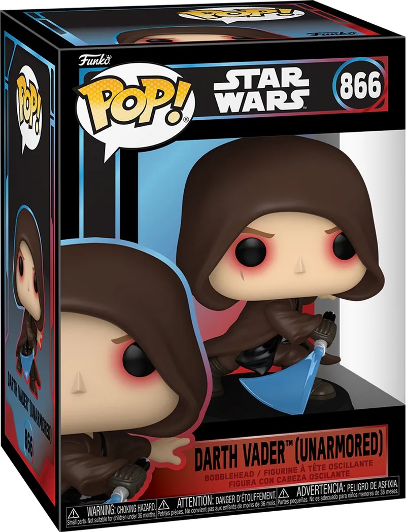 Star Wars Darth Vader (unarmored) vinylfiguur 866 Unisex Funko Pop! - Neutraal by Funko in Standard – product photo