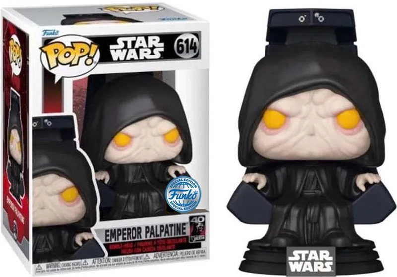 Star Wars Emperor Palpatine #614 Special edition exclusive van Funko in Meerkleurig – productfoto