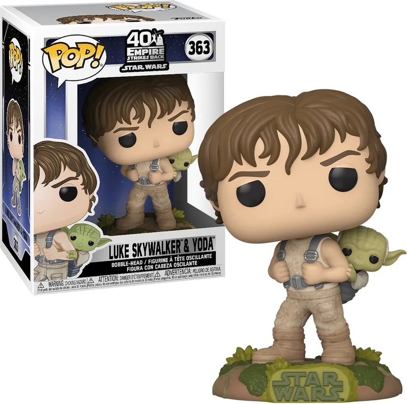 Star Wars: ESB- Training Luke with Yoda (46768) van Funko in Meerkleurig – productfoto