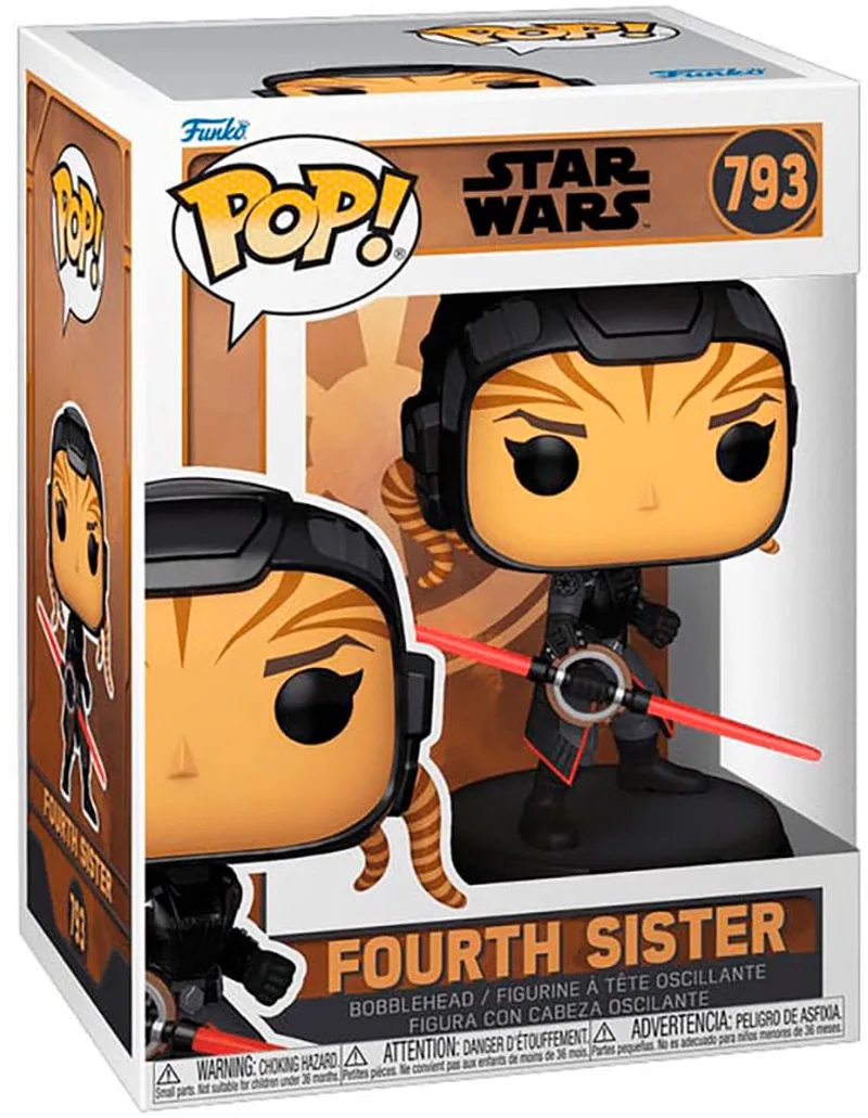Star Wars Fourth Sister vinylfiguur 793 Unisex Funko Pop! - Neutraal by Funko in Standard – product photo