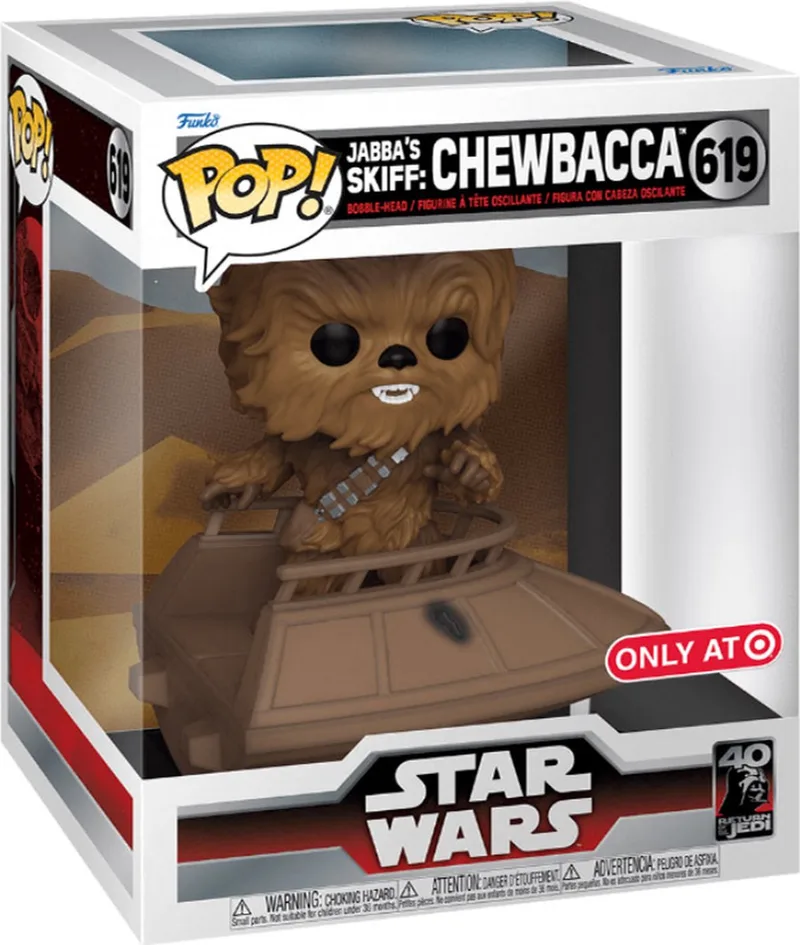 Star Wars: Jabba's Skiff: Chewbacca #619 (Only at Target Exclusive) by Funko in Multicolour – product photo