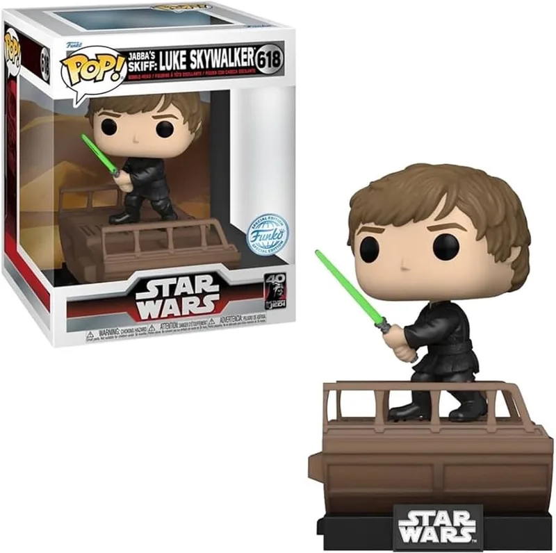 Star Wars: Jabba's Skiff: Luke Skywalker #618 (Only at Target Exclusive) [7.5/10] van Funko in Meerkleurig – productfoto