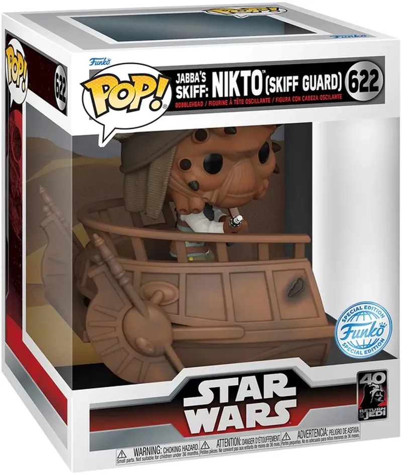 Star Wars - Jabba's Skiff: Nikto (Skiff Guard) 622 - Pop Exclusive by Funko in Multicolour – product photo
