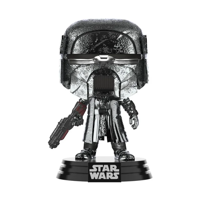 Star Wars - Knight Of Ren (Blaster Rifle) 331 Bobble-Head Chrome van Funko in Zwart – productfoto