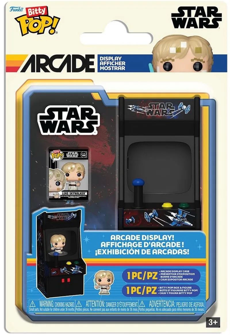 Star wars Luke Skywalker - Bitty Pop! - Arcade Claw Funko by Funko in Multicolour – product photo