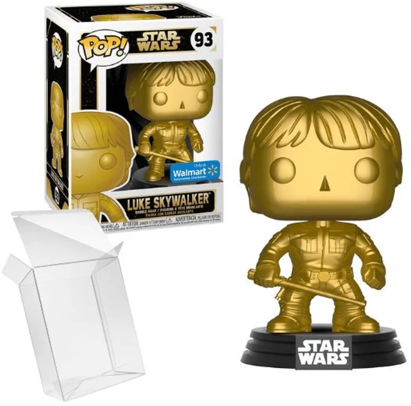 Star Wars - Luke Skywalker Metallic Gold van Funko in Meerkleurig – productfoto