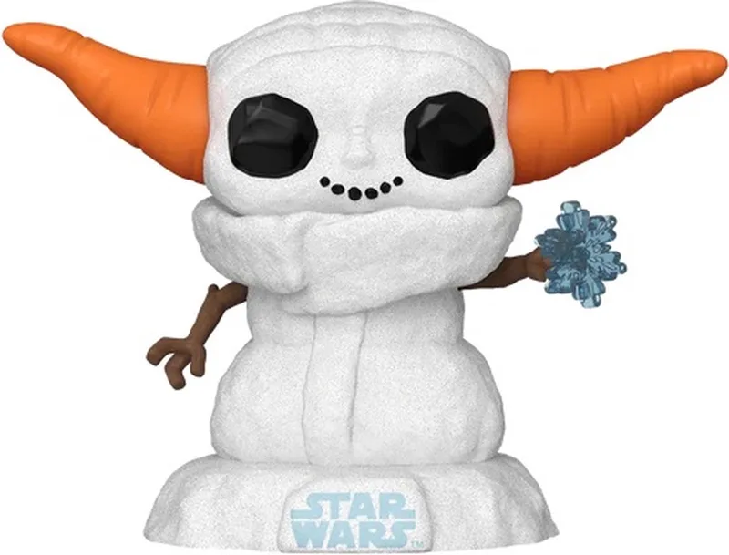 Star Wars - Mandolorian - Grogu (Snowman) #748 van Funko in Meerkleurig – productfoto