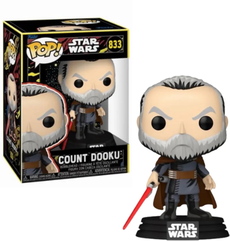 Star Wars: May the Fourth - Count Dooku (Retro) #833 de Funko en Multicolore – photo produit