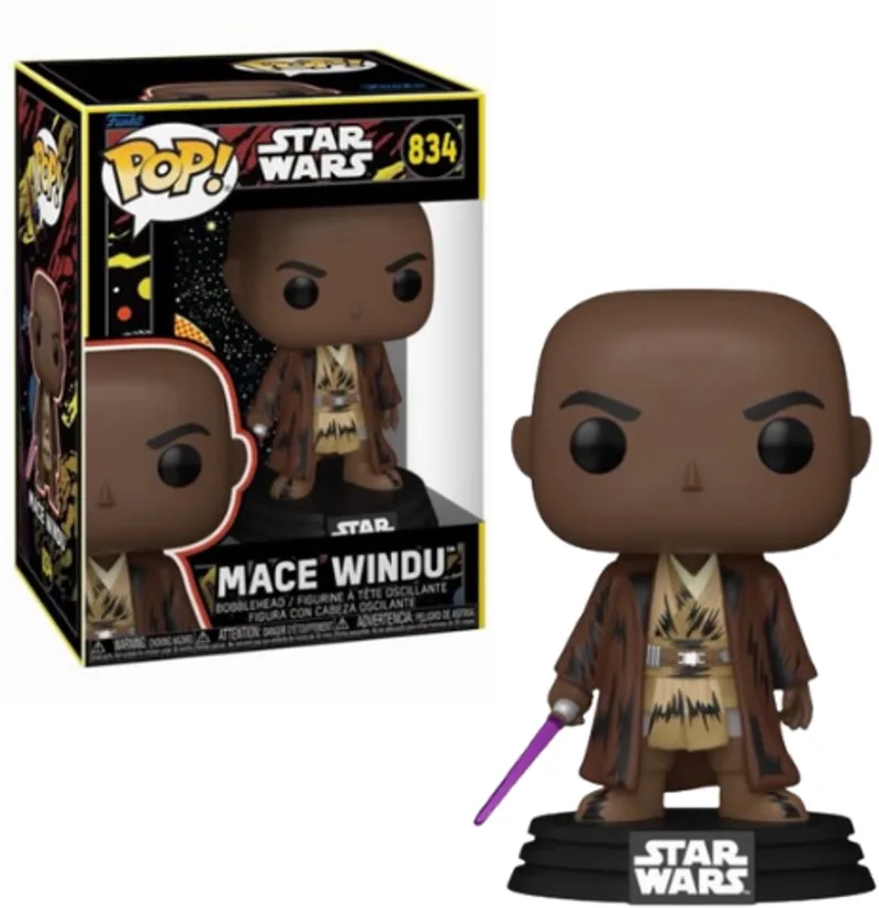 Star Wars: May the Fourth - Mace Windu (Retro) #834 de Funko en Multicolore – photo produit
