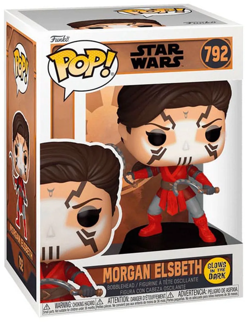 Star Wars Morgan Elsbeth (Glow in the Dark) vinylfiguur 792 Unisex Funko Pop! - Neutraal van Funko in Standard – productfoto
