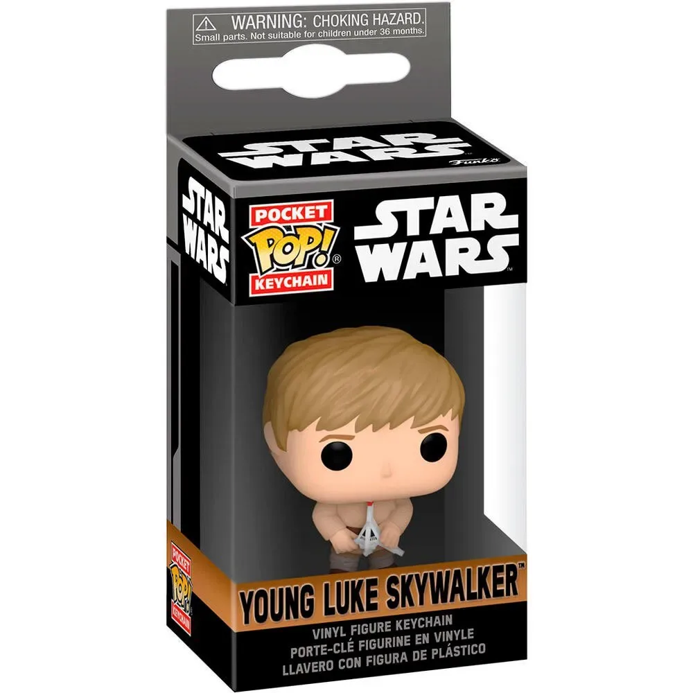 Star Wars Pocket Obi-wan Kenobi 2 Jonge Luke Skywalker Sleutelhanger by Funko – product photo