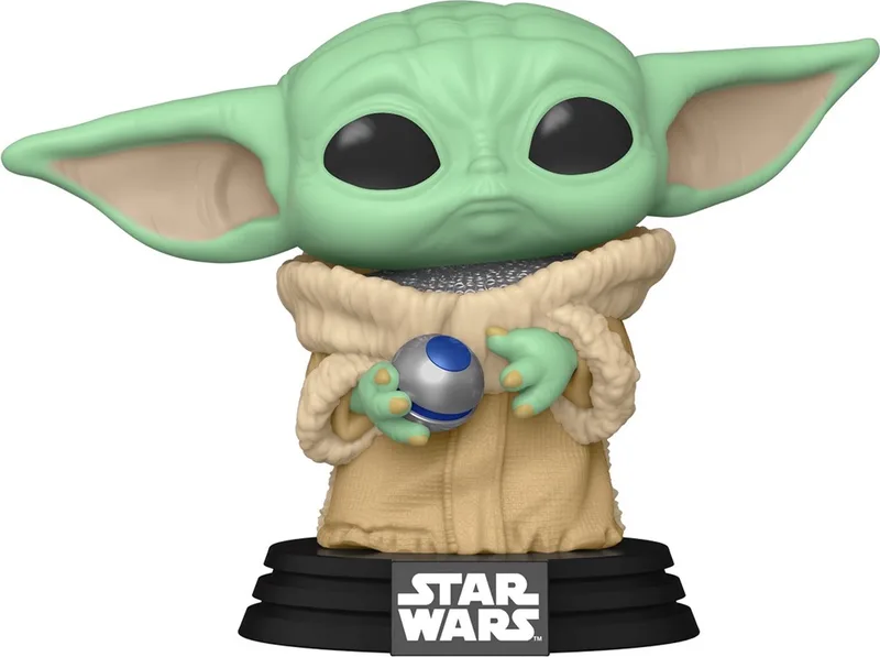 Star Wars - POP! TV The Book Of Boba Fett Grogu With Armor 9 cm Verzamelfiguur van Funko in Multicolours – productfoto