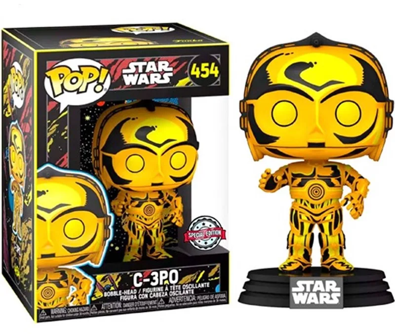 Star Wars - Retro Series POP! C3PO 9 cm Verzamelfiguur van Funko in Multicolours – productfoto