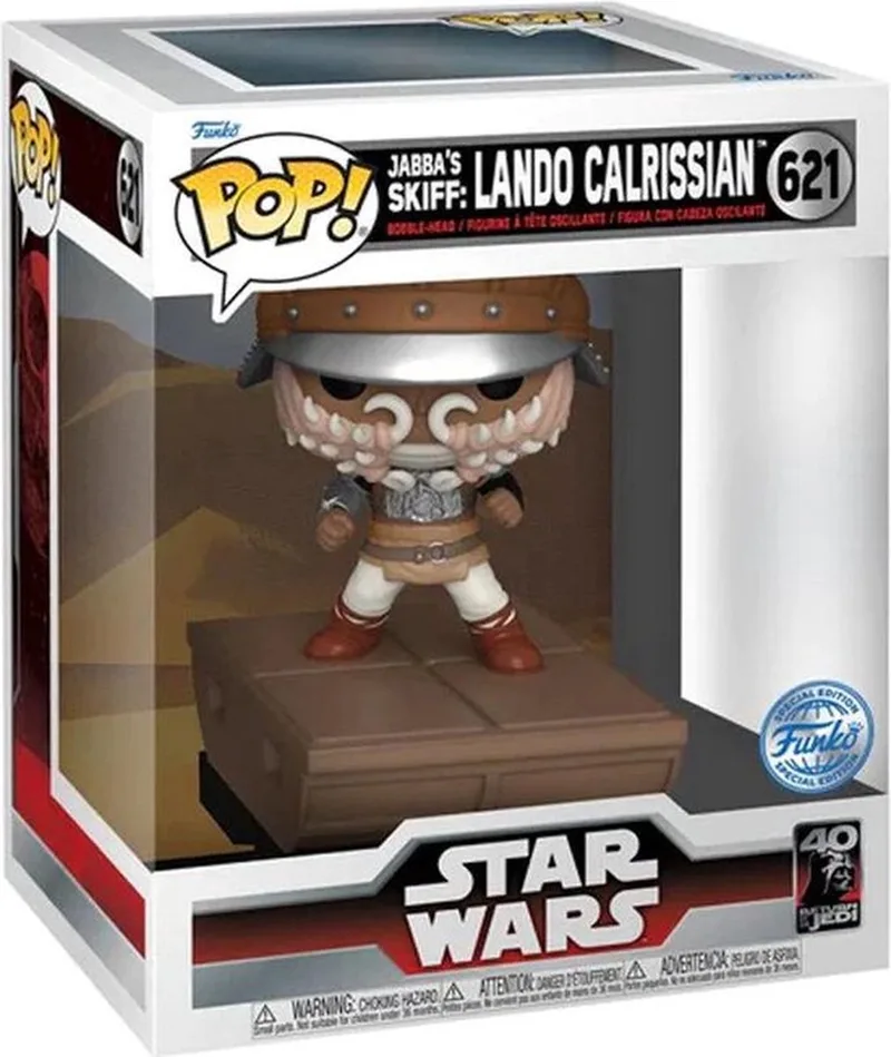Star Wars: Return of the Jedi - Lando Calrissian on Jabba's Skiff Deluxe Exclusive by Funko in Multicolour – product photo