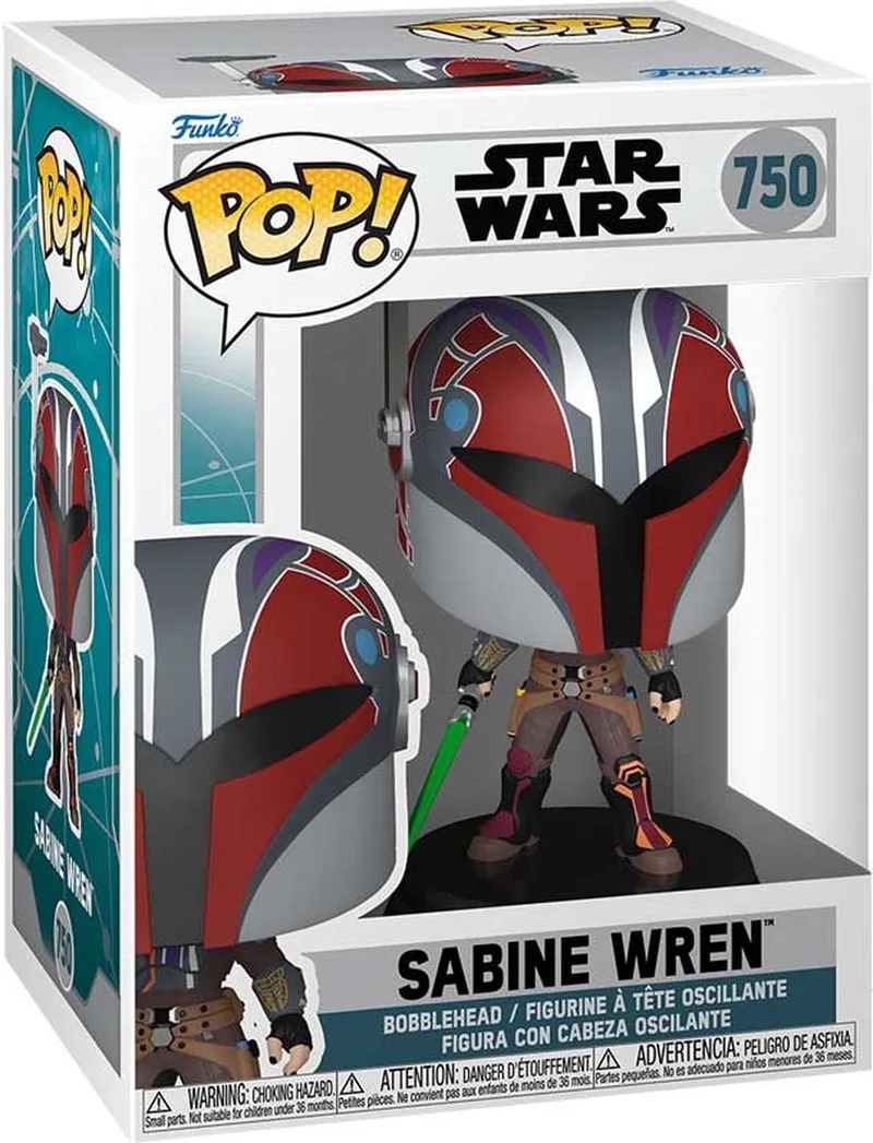 Star Wars - Sabine Wren #750 by Funko in Multicolour – product photo