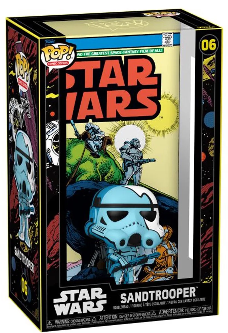 Star Wars Sandtrooper (1977) (Comic Cover) vinylfiguur 06 Funko Pop! meerkleurig van Funko in Meerkleurig – productfoto