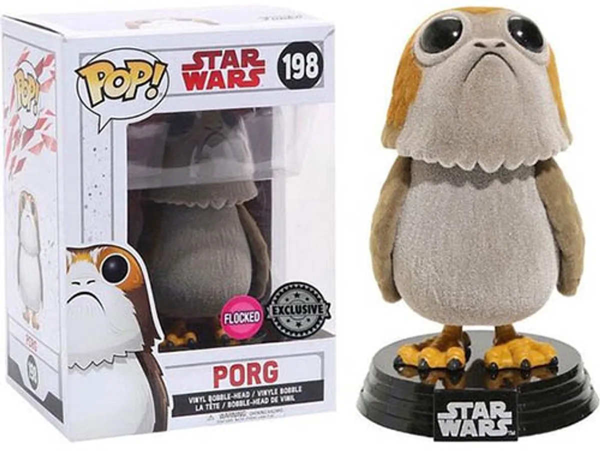 Star Wars: The Last Jedi - Flocked Porg 198 by Funko – product photo