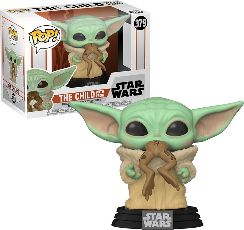 Star Wars: The Mandalorian - The Child w/Frog (49932) by Funko in Multicolour – product photo