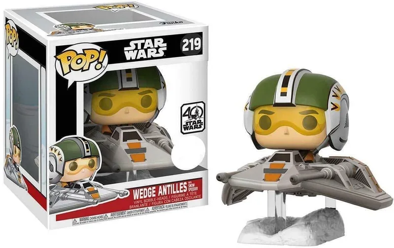 Star Wars - Wedge Antilles with Snow Speeder #219 [7/10] van Funko in Meerkleurig – productfoto